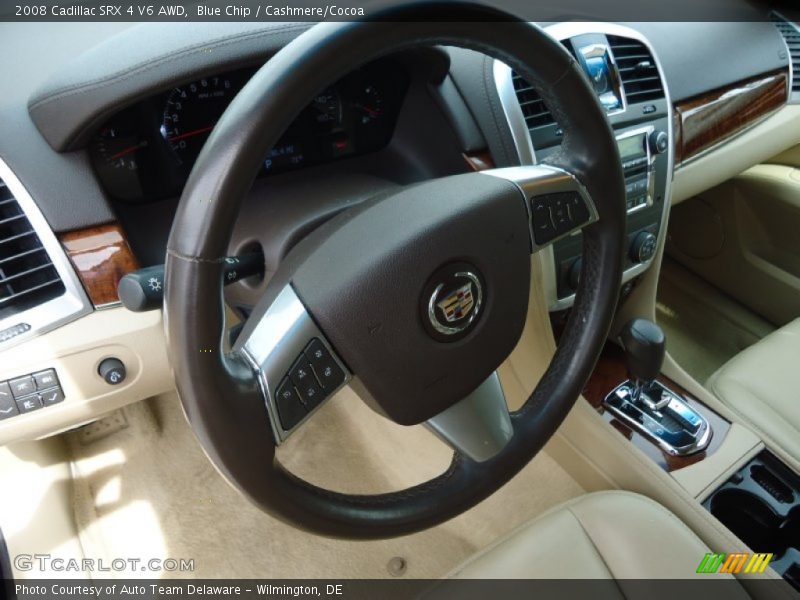 Blue Chip / Cashmere/Cocoa 2008 Cadillac SRX 4 V6 AWD