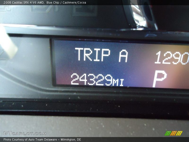 Blue Chip / Cashmere/Cocoa 2008 Cadillac SRX 4 V6 AWD