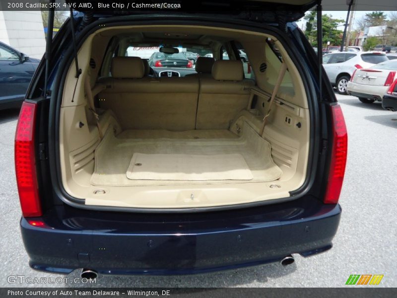 Blue Chip / Cashmere/Cocoa 2008 Cadillac SRX 4 V6 AWD