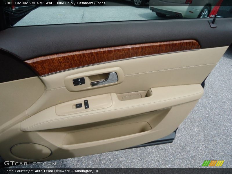 Blue Chip / Cashmere/Cocoa 2008 Cadillac SRX 4 V6 AWD