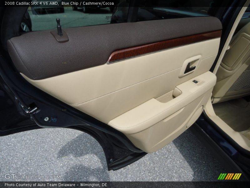 Blue Chip / Cashmere/Cocoa 2008 Cadillac SRX 4 V6 AWD