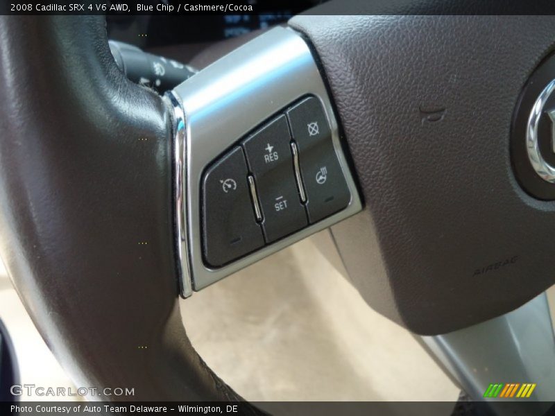 Blue Chip / Cashmere/Cocoa 2008 Cadillac SRX 4 V6 AWD