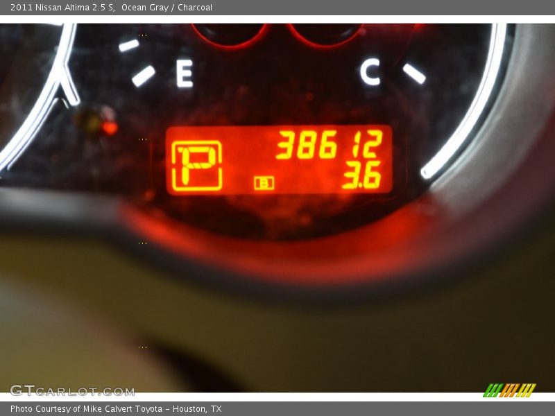 Ocean Gray / Charcoal 2011 Nissan Altima 2.5 S