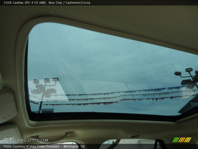 Blue Chip / Cashmere/Cocoa 2008 Cadillac SRX 4 V6 AWD