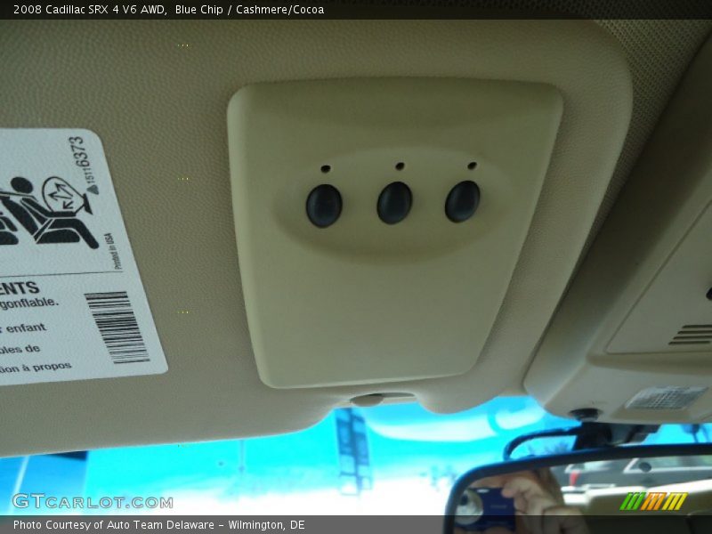 Blue Chip / Cashmere/Cocoa 2008 Cadillac SRX 4 V6 AWD