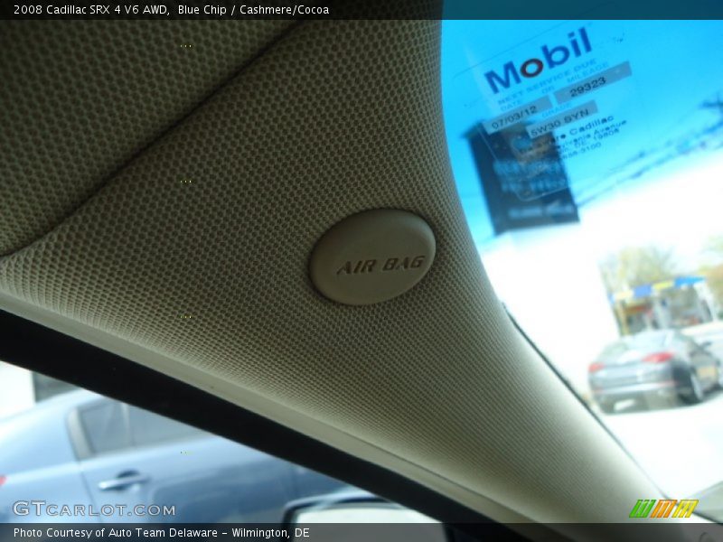 Blue Chip / Cashmere/Cocoa 2008 Cadillac SRX 4 V6 AWD