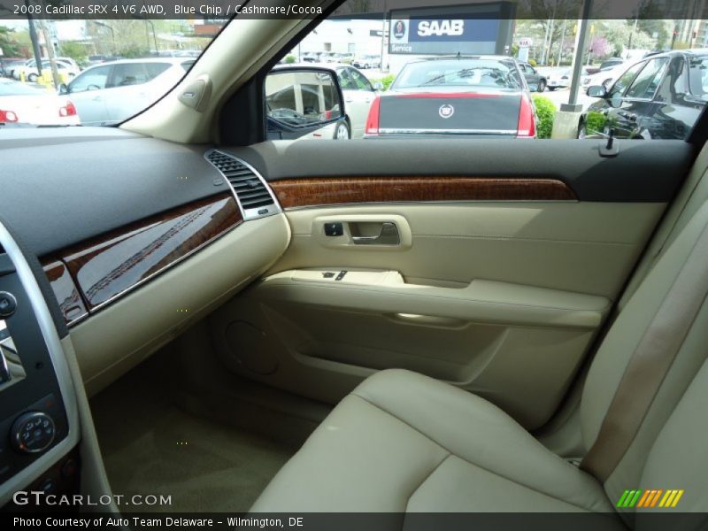 Blue Chip / Cashmere/Cocoa 2008 Cadillac SRX 4 V6 AWD