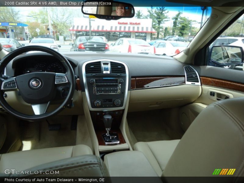 Blue Chip / Cashmere/Cocoa 2008 Cadillac SRX 4 V6 AWD