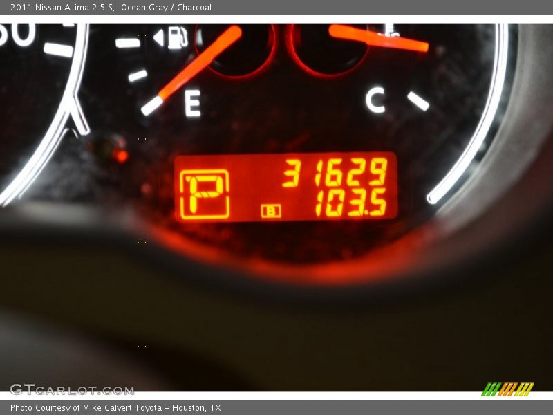 Ocean Gray / Charcoal 2011 Nissan Altima 2.5 S