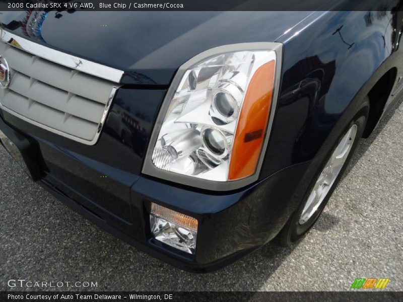 Blue Chip / Cashmere/Cocoa 2008 Cadillac SRX 4 V6 AWD