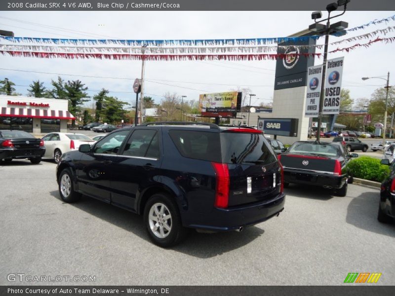 Blue Chip / Cashmere/Cocoa 2008 Cadillac SRX 4 V6 AWD