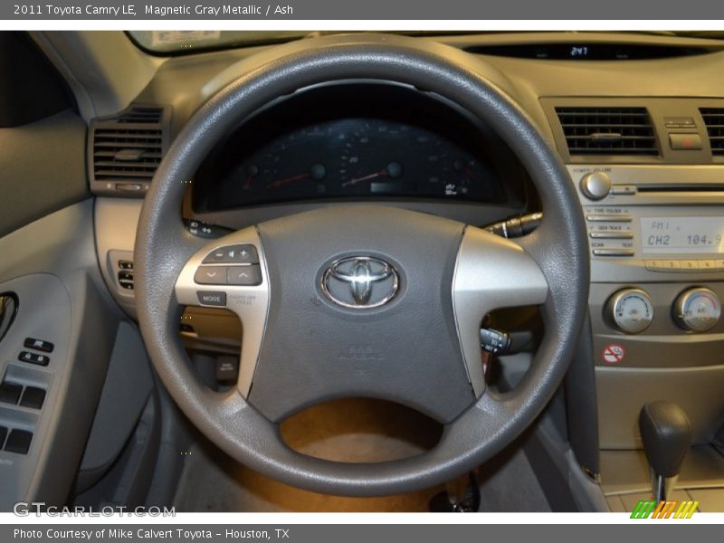 Magnetic Gray Metallic / Ash 2011 Toyota Camry LE