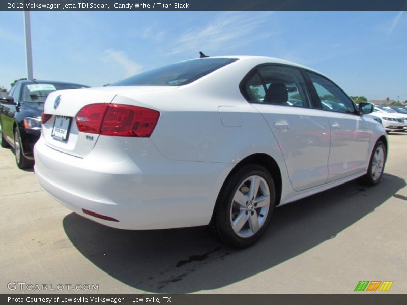 Candy White / Titan Black 2012 Volkswagen Jetta TDI Sedan