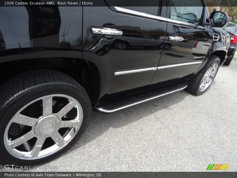 Black Raven / Ebony 2008 Cadillac Escalade AWD