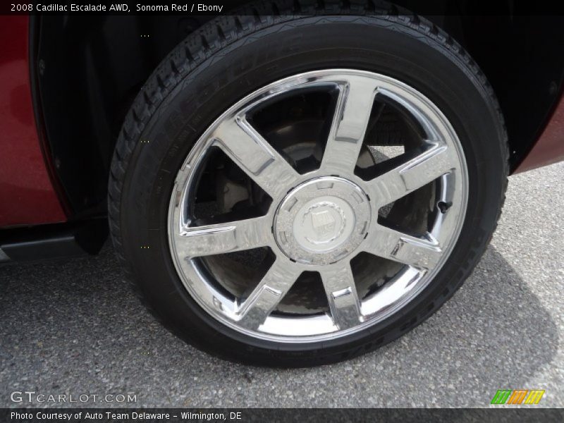 Sonoma Red / Ebony 2008 Cadillac Escalade AWD