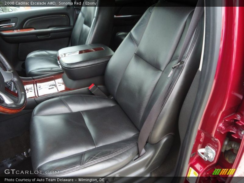 Sonoma Red / Ebony 2008 Cadillac Escalade AWD