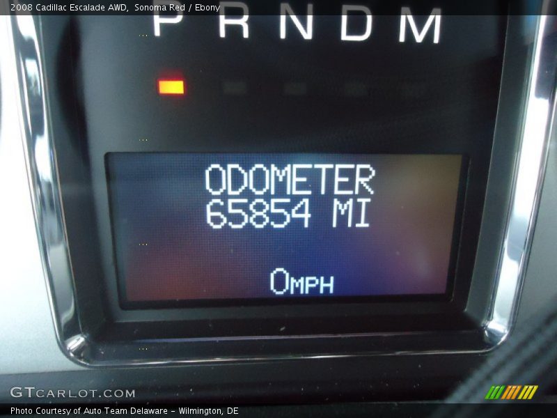 Sonoma Red / Ebony 2008 Cadillac Escalade AWD