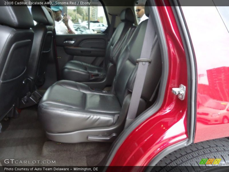 Sonoma Red / Ebony 2008 Cadillac Escalade AWD