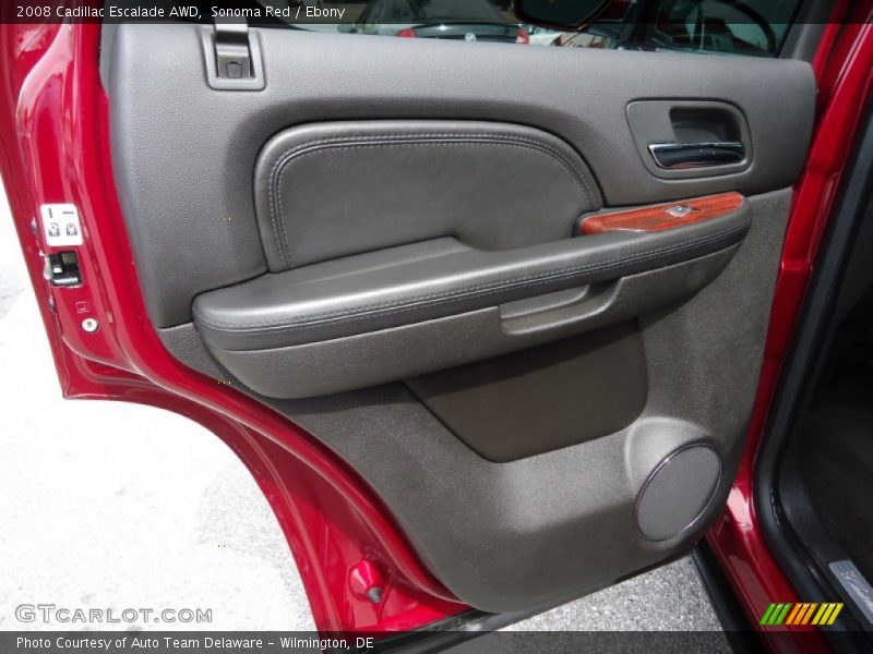 Sonoma Red / Ebony 2008 Cadillac Escalade AWD