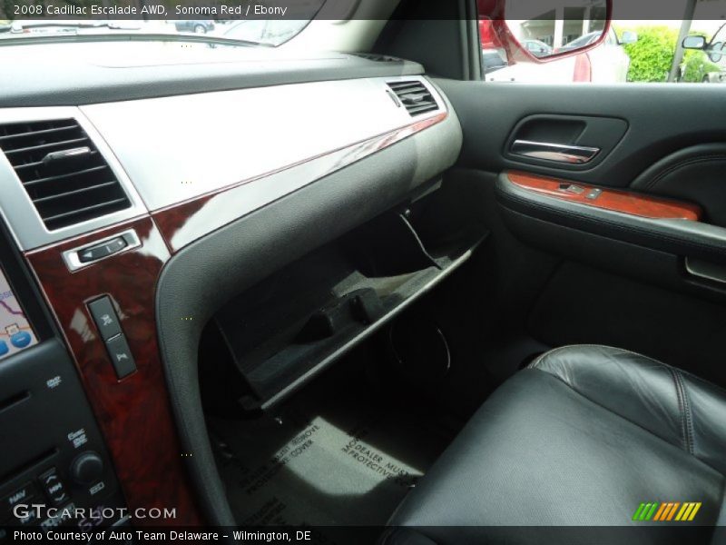 Sonoma Red / Ebony 2008 Cadillac Escalade AWD