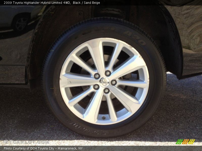 Black / Sand Beige 2009 Toyota Highlander Hybrid Limited 4WD
