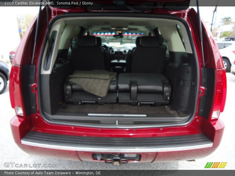Sonoma Red / Ebony 2008 Cadillac Escalade AWD