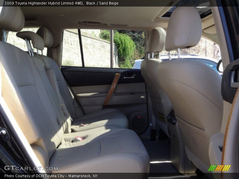 Black / Sand Beige 2009 Toyota Highlander Hybrid Limited 4WD