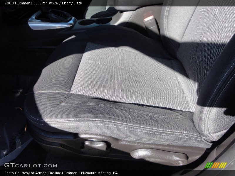 Birch White / Ebony Black 2008 Hummer H3