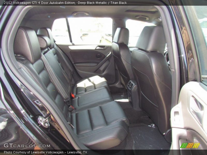 Deep Black Metallic / Titan Black 2012 Volkswagen GTI 4 Door Autobahn Edition