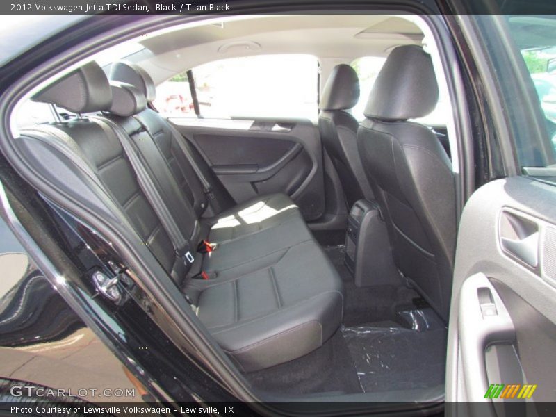 Black / Titan Black 2012 Volkswagen Jetta TDI Sedan