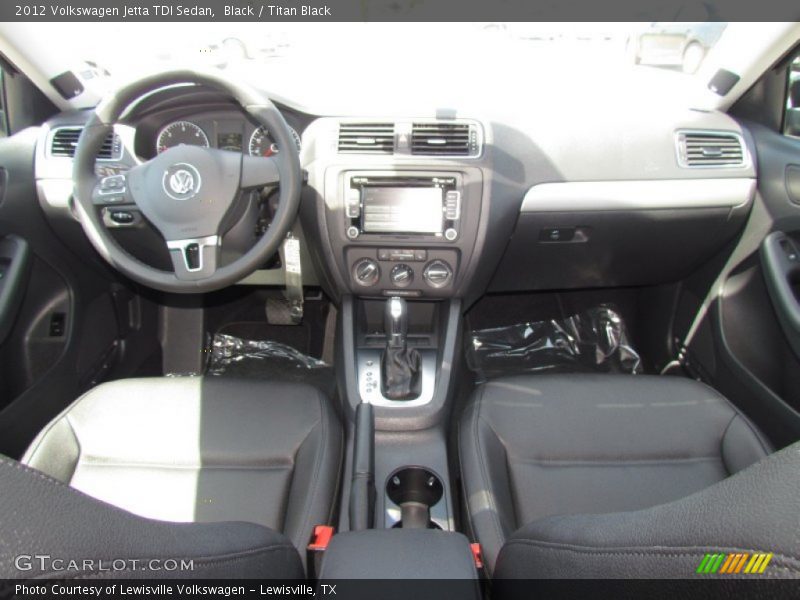 Black / Titan Black 2012 Volkswagen Jetta TDI Sedan