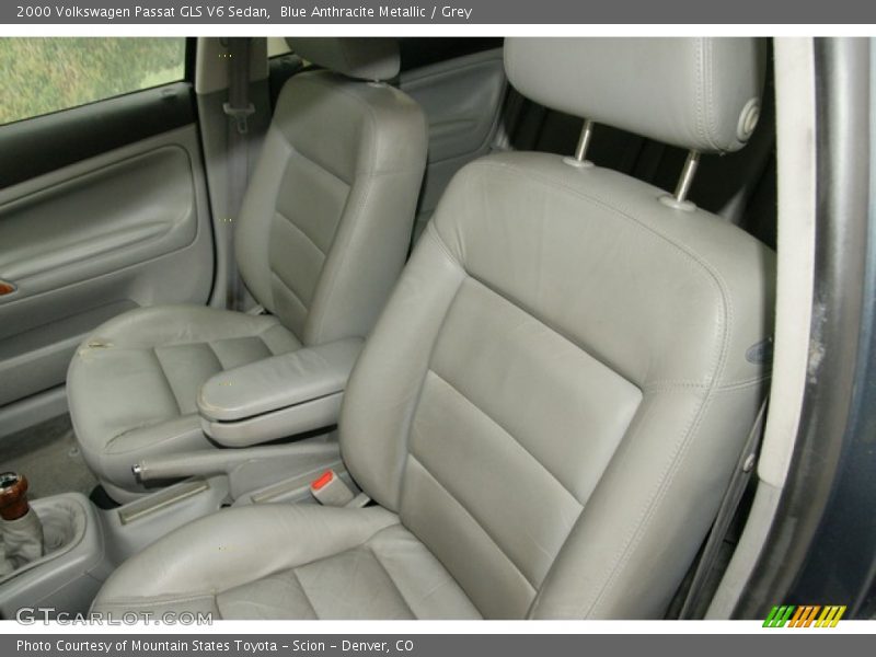 Blue Anthracite Metallic / Grey 2000 Volkswagen Passat GLS V6 Sedan