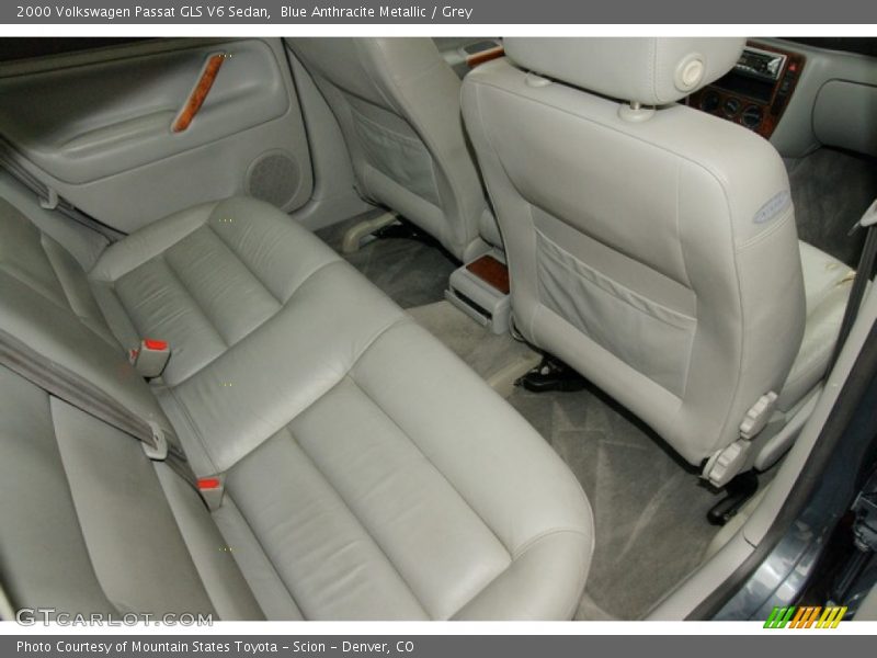 Blue Anthracite Metallic / Grey 2000 Volkswagen Passat GLS V6 Sedan