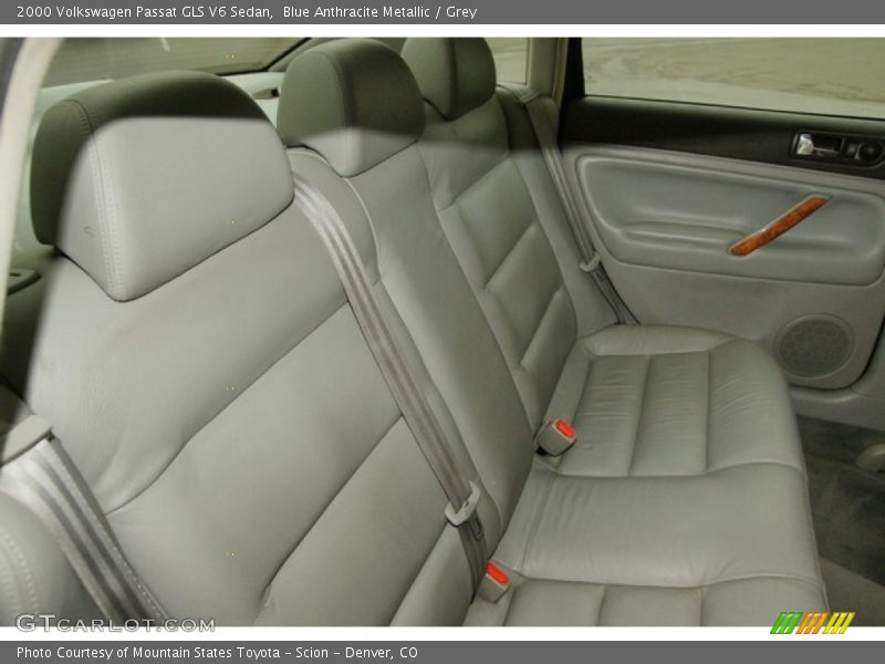 Blue Anthracite Metallic / Grey 2000 Volkswagen Passat GLS V6 Sedan