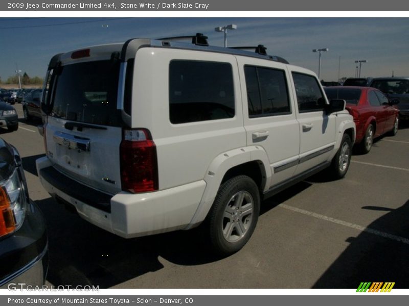 Stone White / Dark Slate Gray 2009 Jeep Commander Limited 4x4