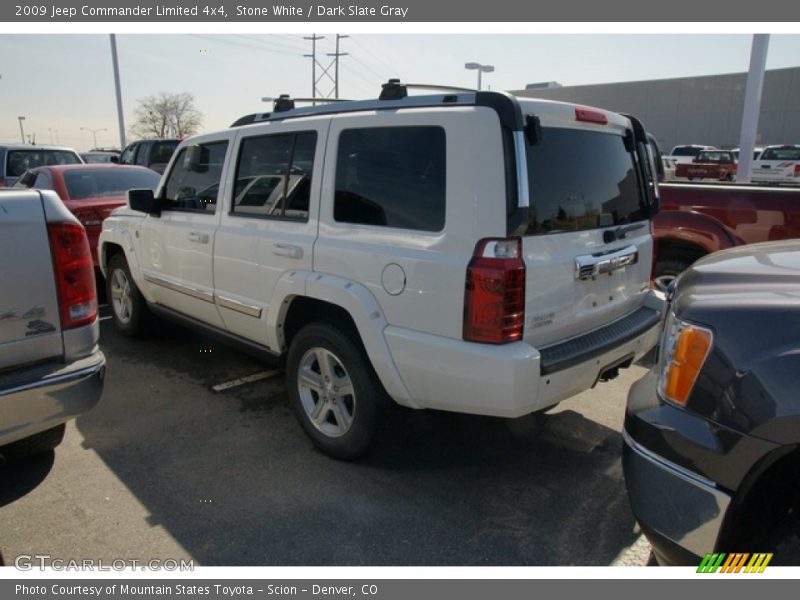 Stone White / Dark Slate Gray 2009 Jeep Commander Limited 4x4