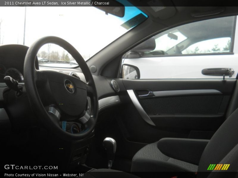 Ice Silver Metallic / Charcoal 2011 Chevrolet Aveo LT Sedan