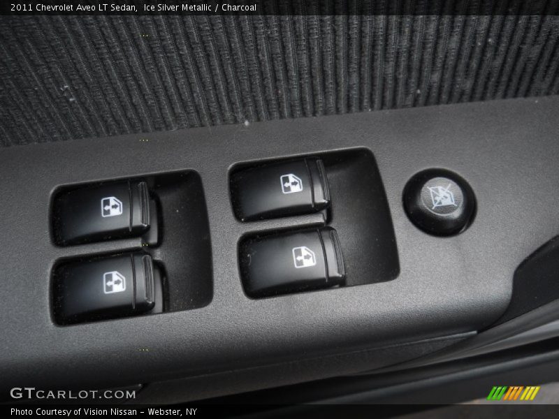Ice Silver Metallic / Charcoal 2011 Chevrolet Aveo LT Sedan
