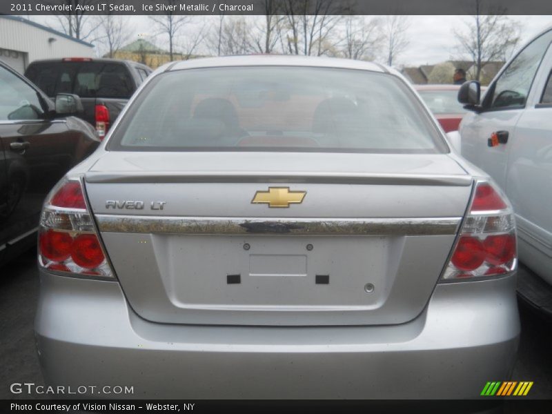Ice Silver Metallic / Charcoal 2011 Chevrolet Aveo LT Sedan