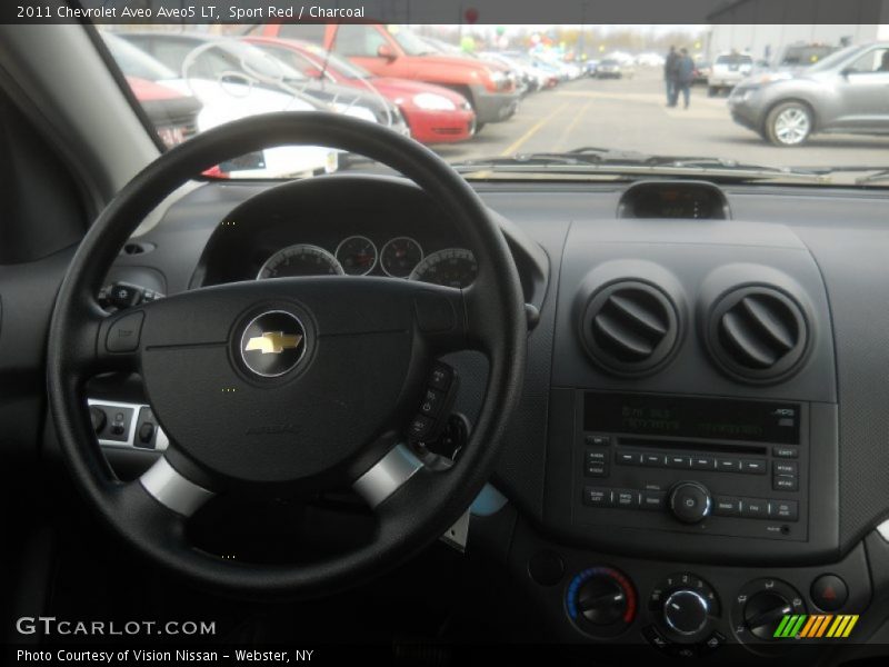Sport Red / Charcoal 2011 Chevrolet Aveo Aveo5 LT