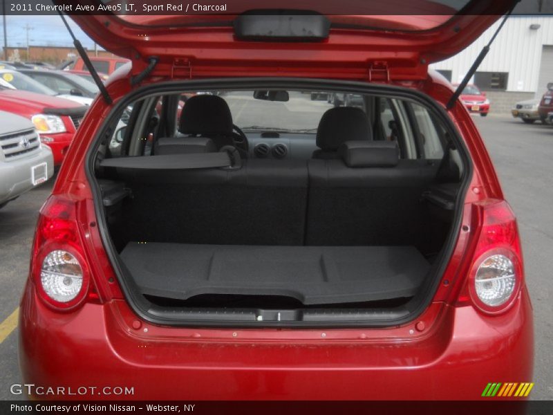 Sport Red / Charcoal 2011 Chevrolet Aveo Aveo5 LT