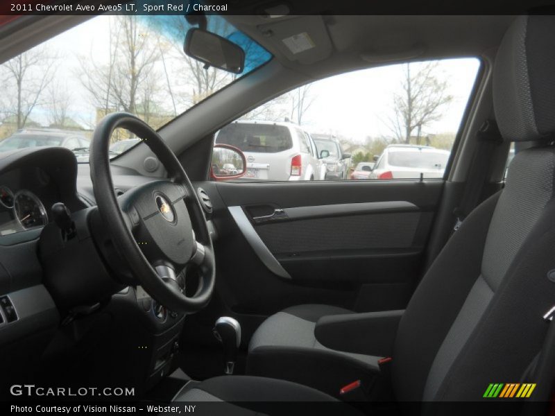 Sport Red / Charcoal 2011 Chevrolet Aveo Aveo5 LT