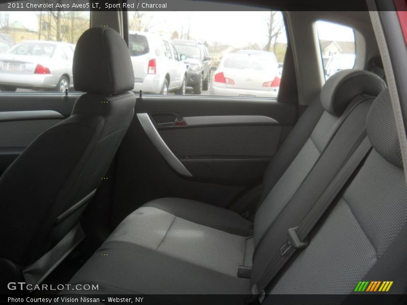 Sport Red / Charcoal 2011 Chevrolet Aveo Aveo5 LT