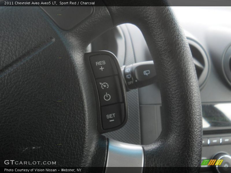 Sport Red / Charcoal 2011 Chevrolet Aveo Aveo5 LT