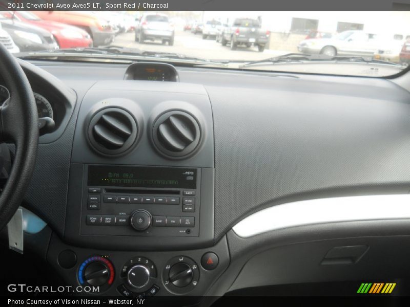 Sport Red / Charcoal 2011 Chevrolet Aveo Aveo5 LT