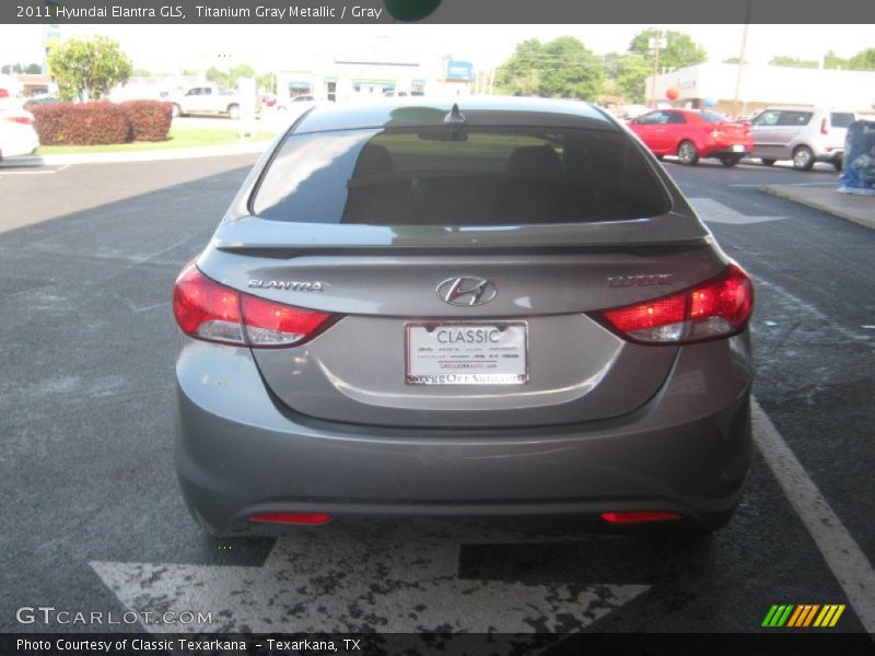 Titanium Gray Metallic / Gray 2011 Hyundai Elantra GLS