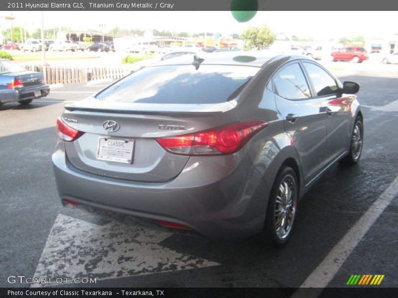Titanium Gray Metallic / Gray 2011 Hyundai Elantra GLS