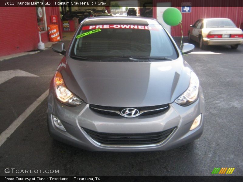 Titanium Gray Metallic / Gray 2011 Hyundai Elantra GLS