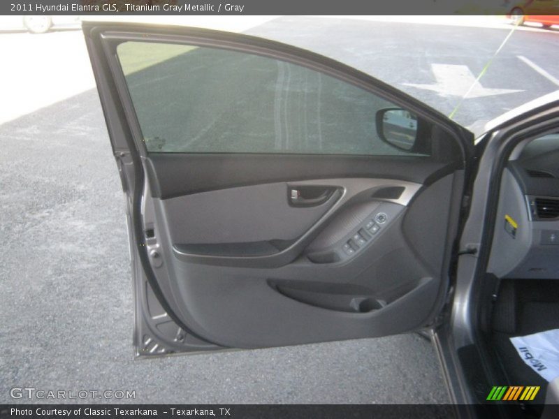 Titanium Gray Metallic / Gray 2011 Hyundai Elantra GLS