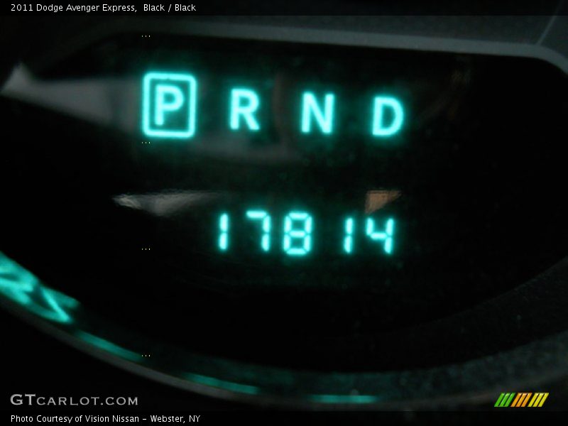 Black / Black 2011 Dodge Avenger Express